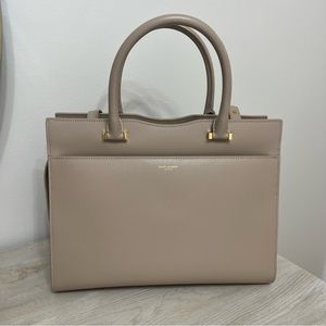 Saint Laurent Leather Top Handle Bag